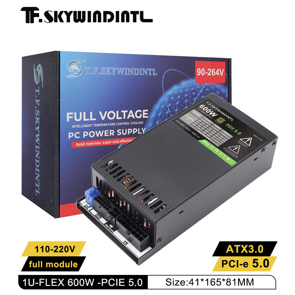 Flex Atx Power Supply 600W 1U - Блок питания ATX 3.0 PCI-E Gen5