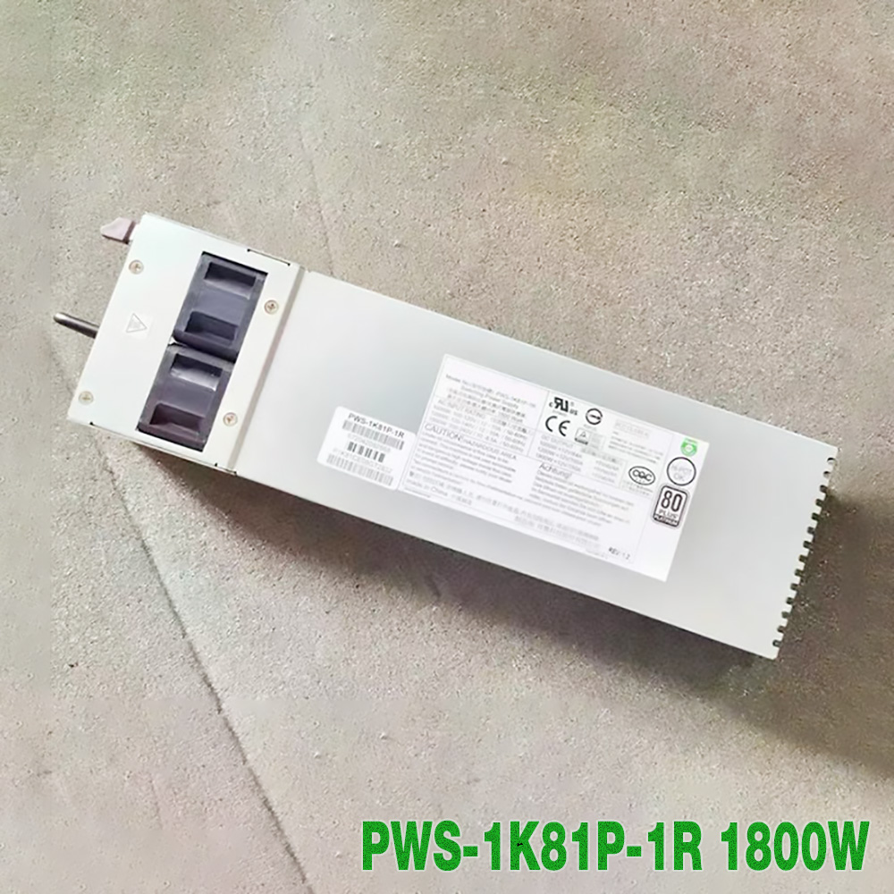 1800W Server Power Supply Redundant - PWS-1K81P-1R 1800W For Supermicro 2027GTR PC