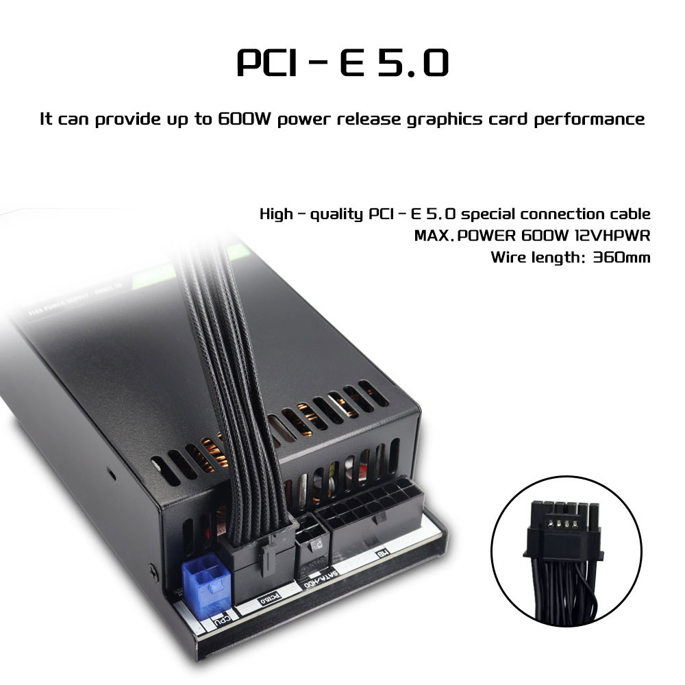 Блок питания ATX 3.0 PCI-E Gen – обзор и цена Flex Atx Power Supply 600W 1U