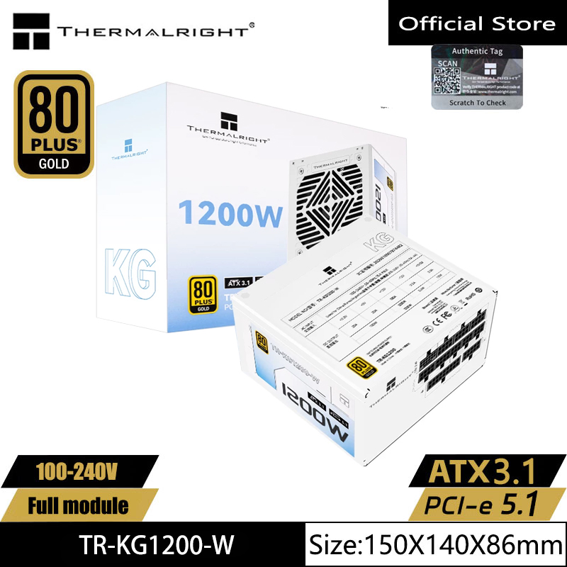 Блок питания Thermalright TR-K – обзор и цена 1000W White Modular Power Supply