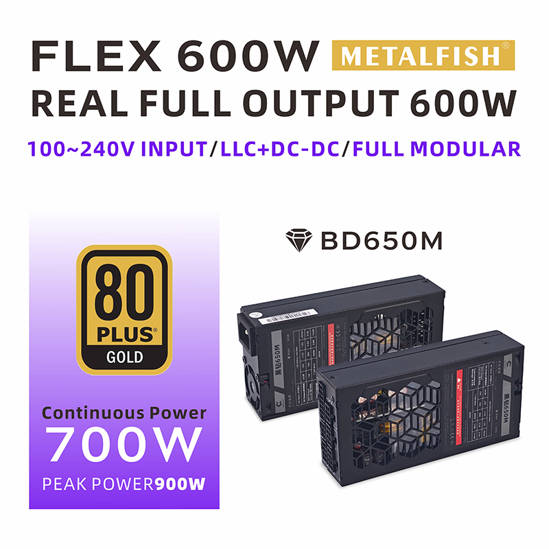 METALFISH Flex 600 Вт модульны – обзор и цена Flex Atx Power Supply 600W 1U