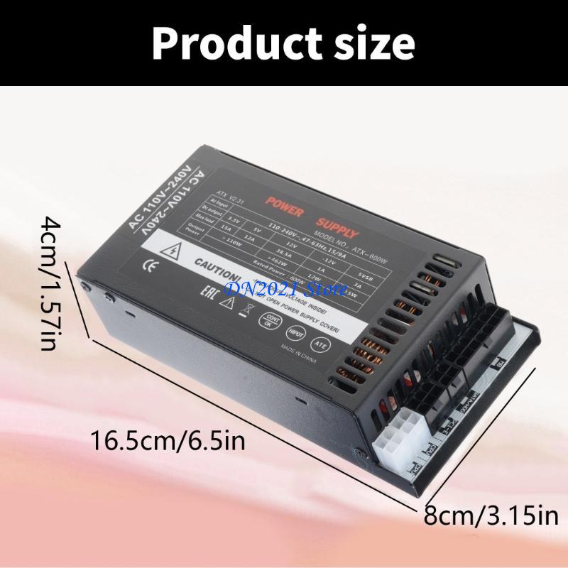 F3KE тихий охлаждающий вентиля – обзор и цена Flex Atx Power Supply 600W 1U