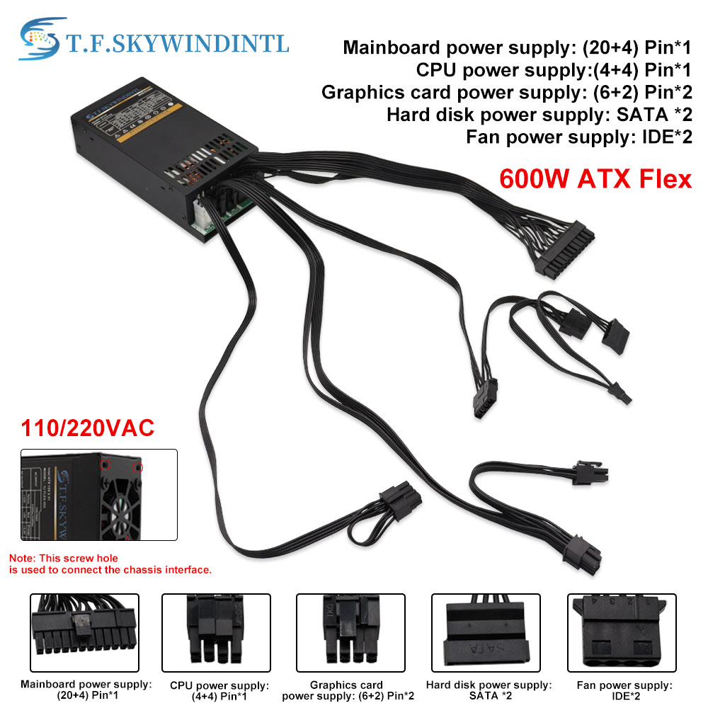Модульный блок питания Flex 60 – обзор и цена Flex Atx Power Supply 600W 1U